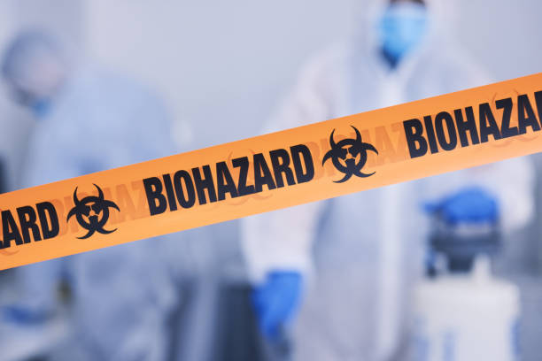 Professional Biohazard technician working in Frisco, TX